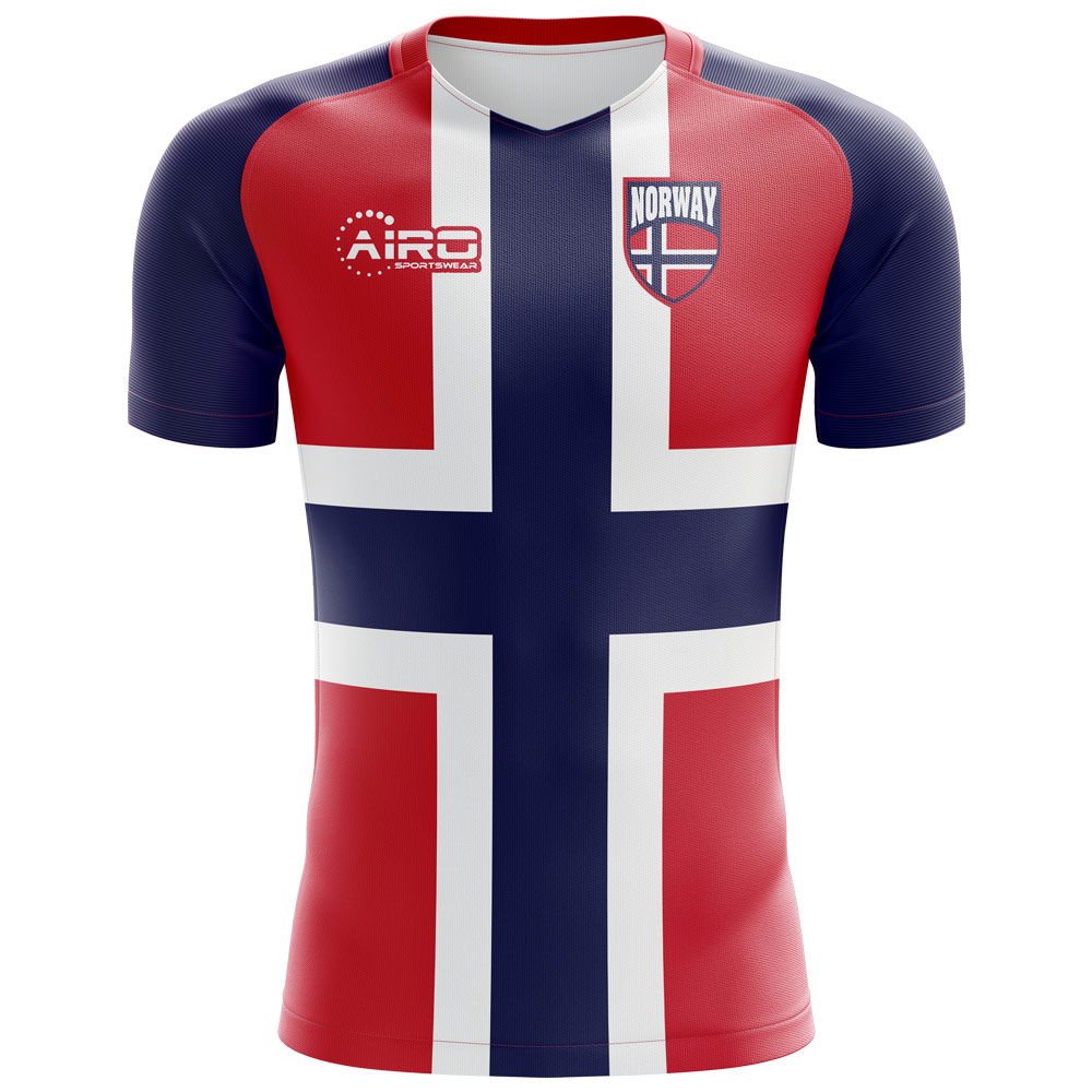 2025-2026 Norway Flag Concept Football Shirt (Kids)