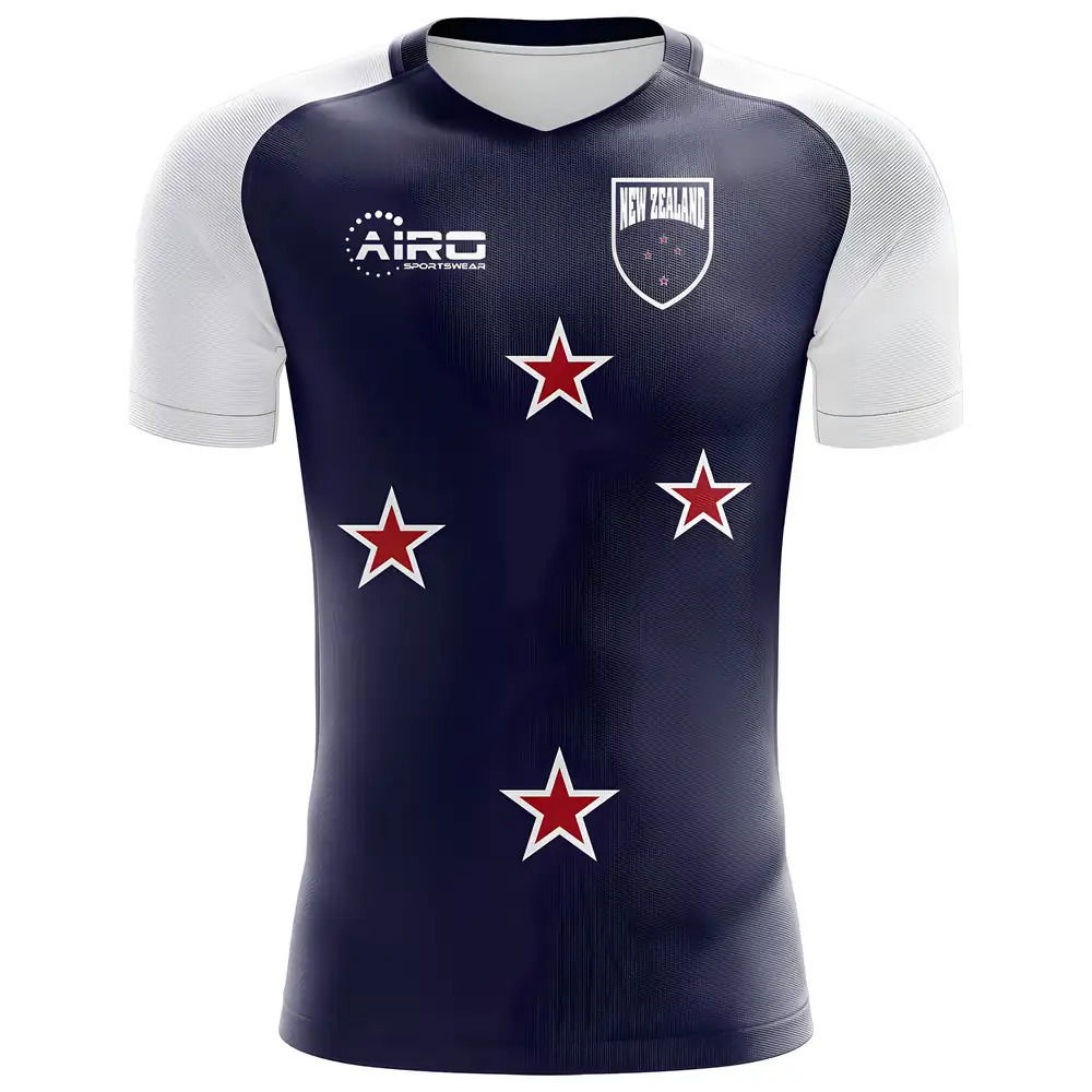 2025-2026 New Zealand Flag Concept Football Shirt