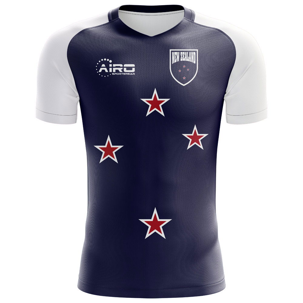 2025-2026 New Zealand Flag Concept Football Shirt (Kids)
