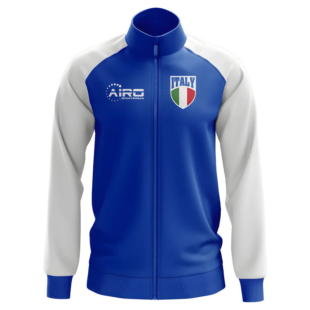 Italy Concept Football Track Jacket (Blue)