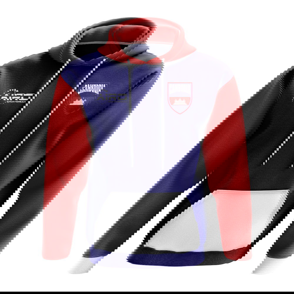 Cambodia Concept Country Football Hoody (Navy)