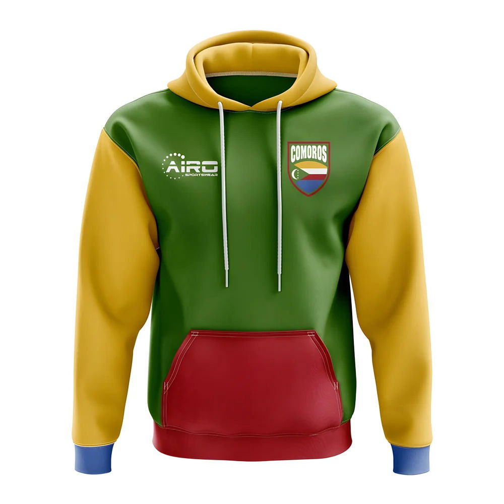 Comoros Concept Country Football Hoody (Green)