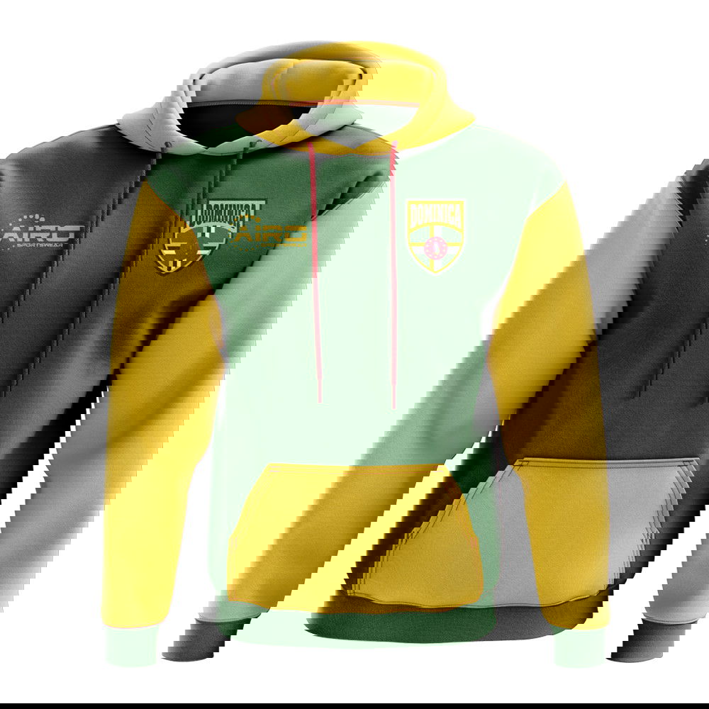Dominica Concept Country Football Hoody (Green)