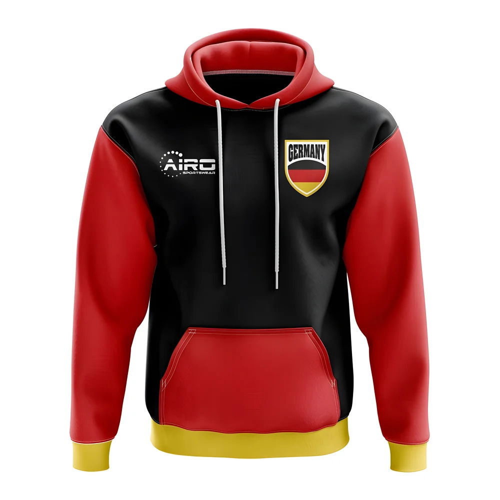 Germany Concept Country Football Hoody (Black)