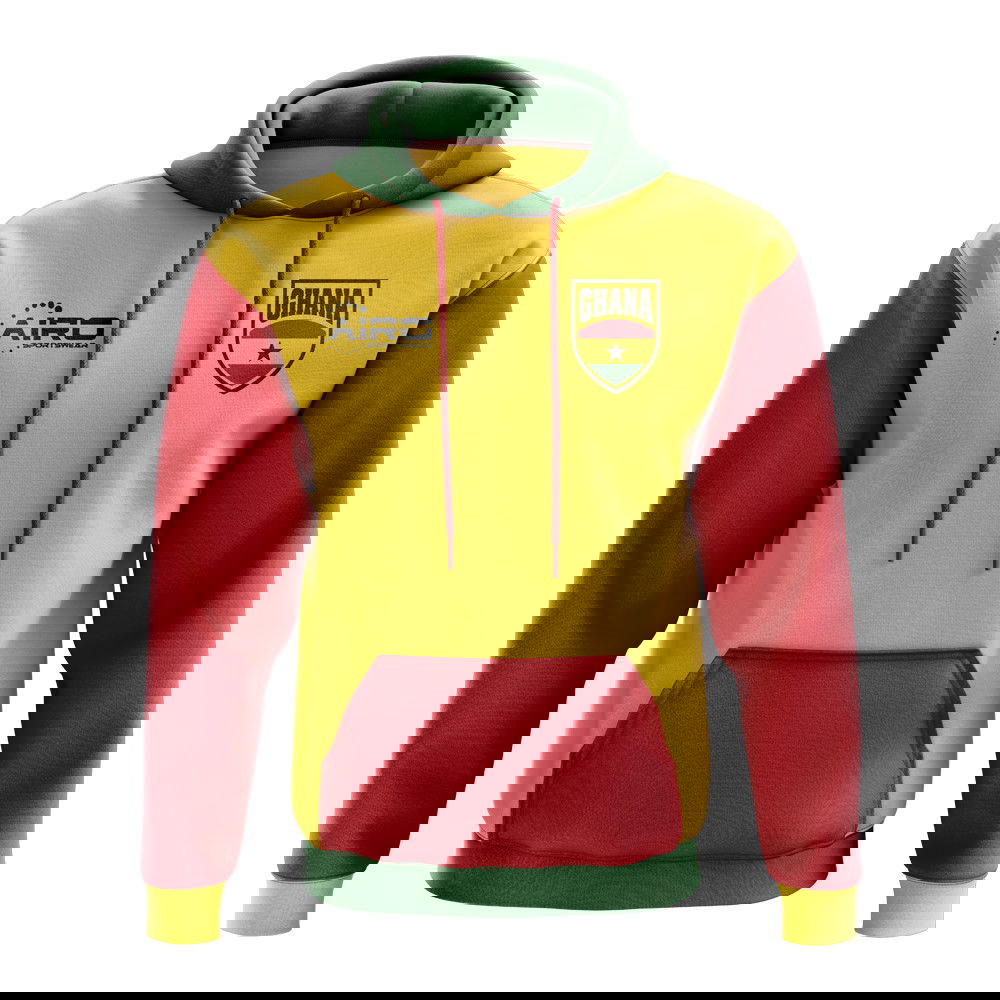 Ghana Concept Country Football Hoody (Yellow)