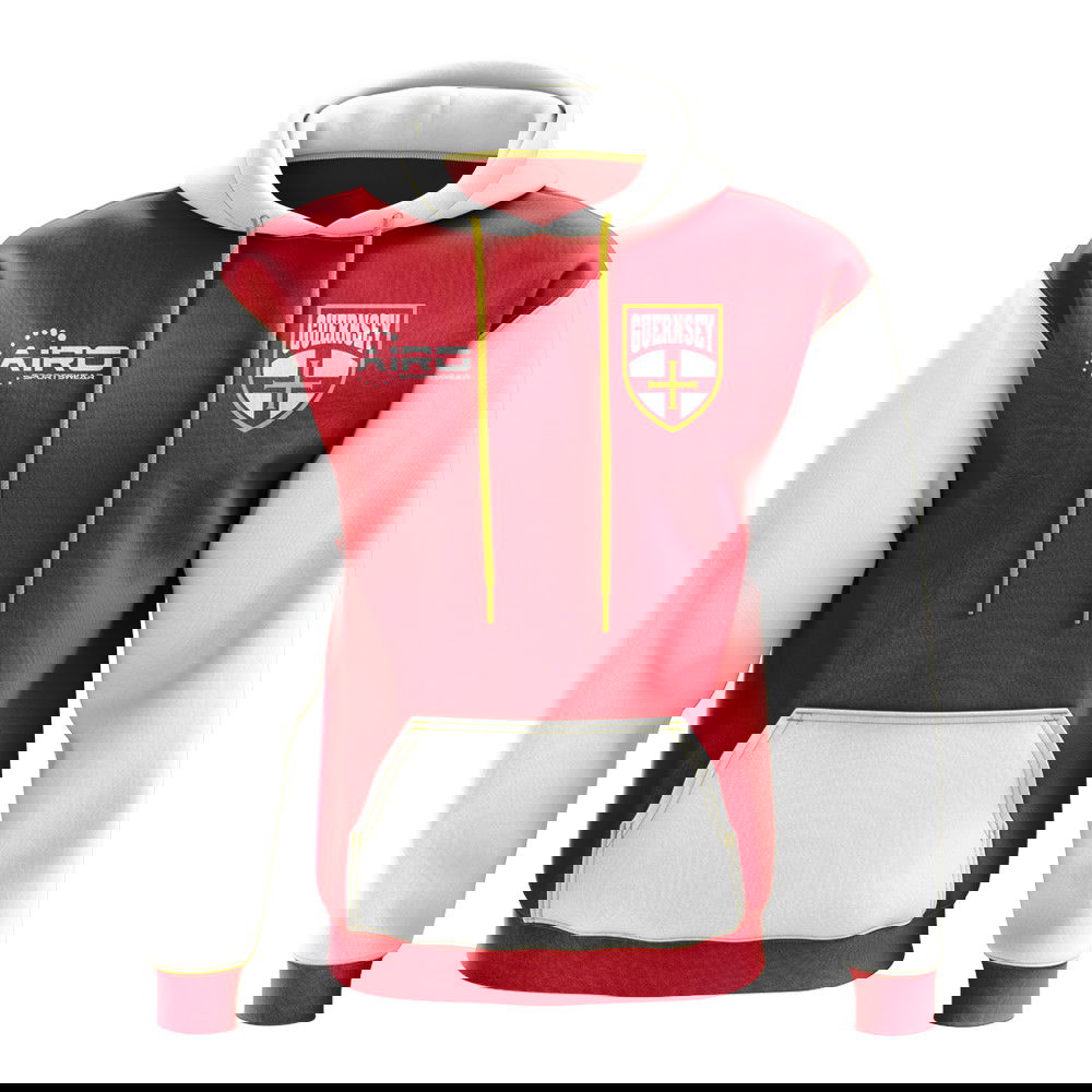 Guernsey Concept Country Football Hoody (Red)