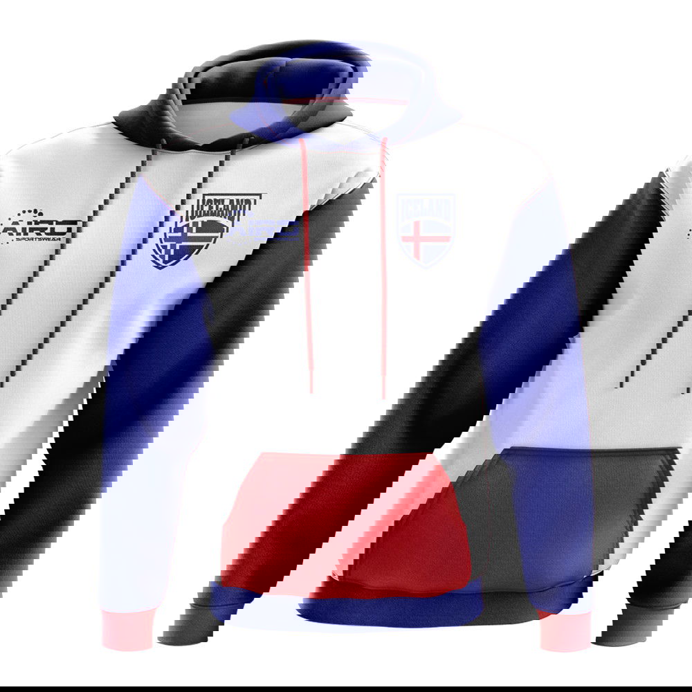 Iceland Concept Country Football Hoody (White)