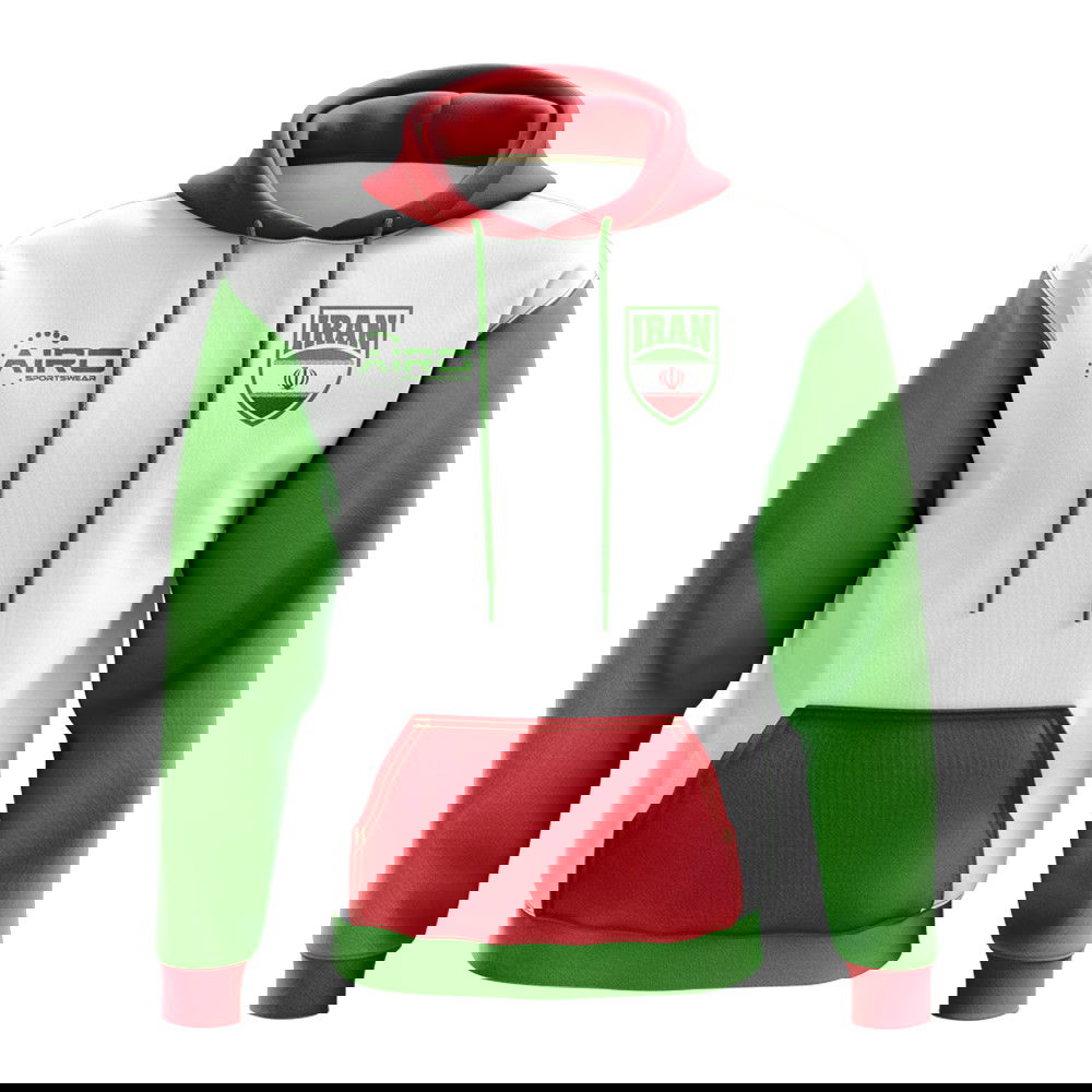 Iran Concept Country Football Hoody (White)