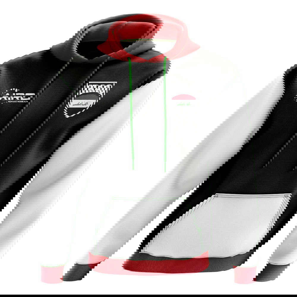 Iraq Concept Country Football Hoody (Black)