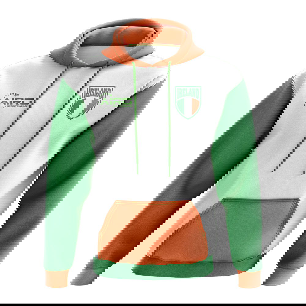 Ireland Concept Country Football Hoody (White)