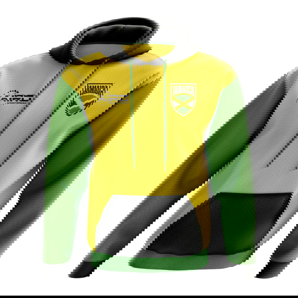 Jamaica Concept Country Football Hoody (Yellow)