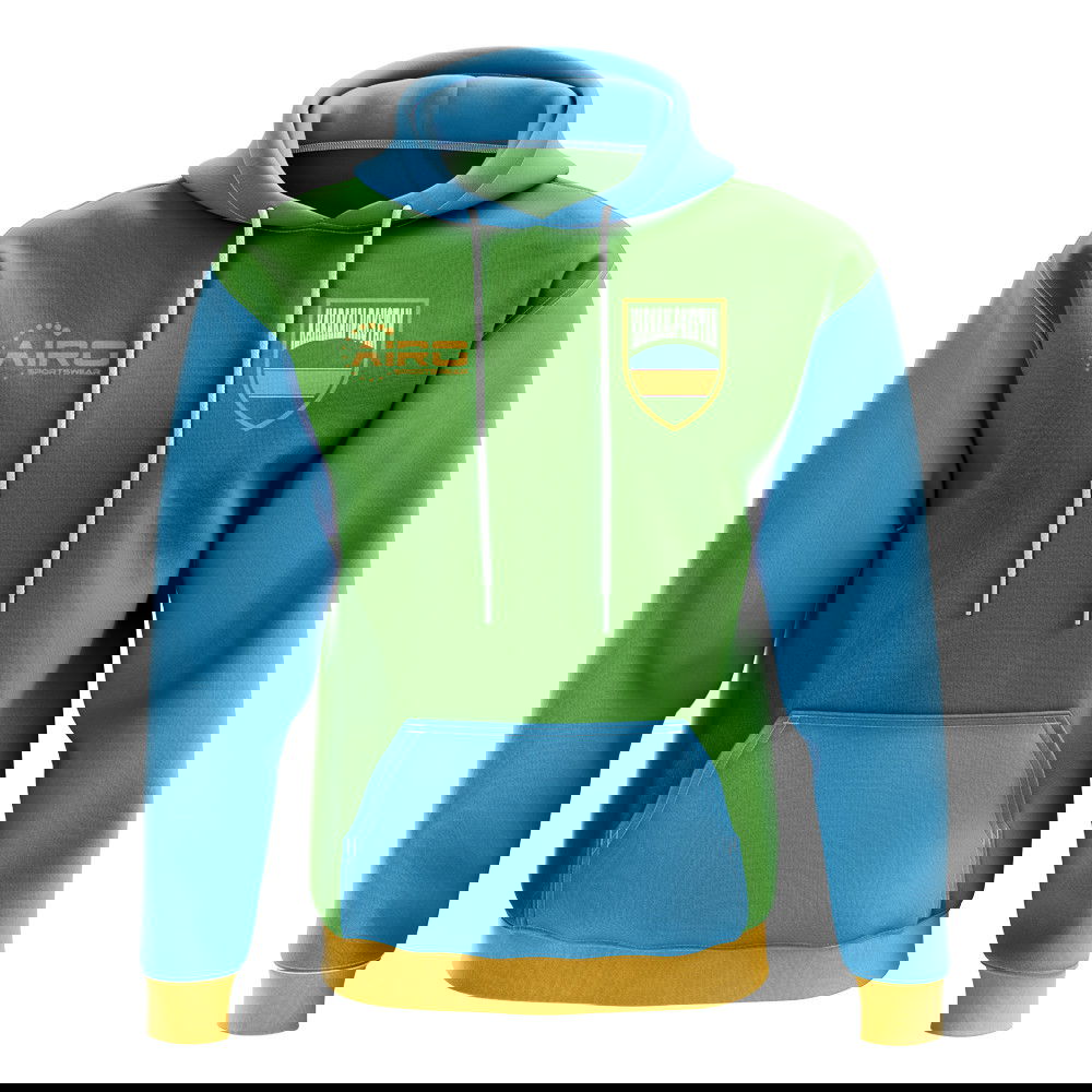Karakalpakstan Concept Country Football Hoody (Green)