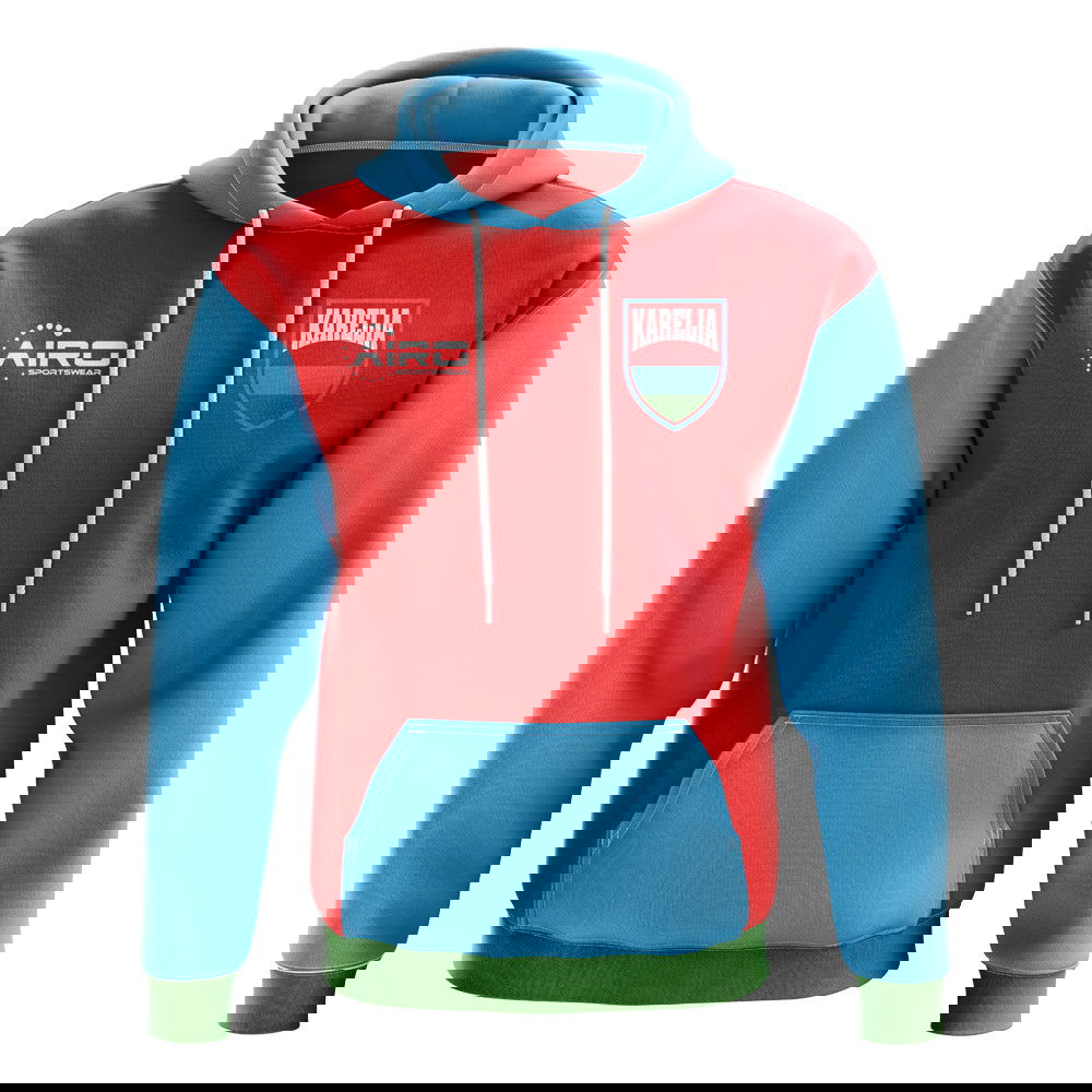 Karelia Concept Country Football Hoody (Red)