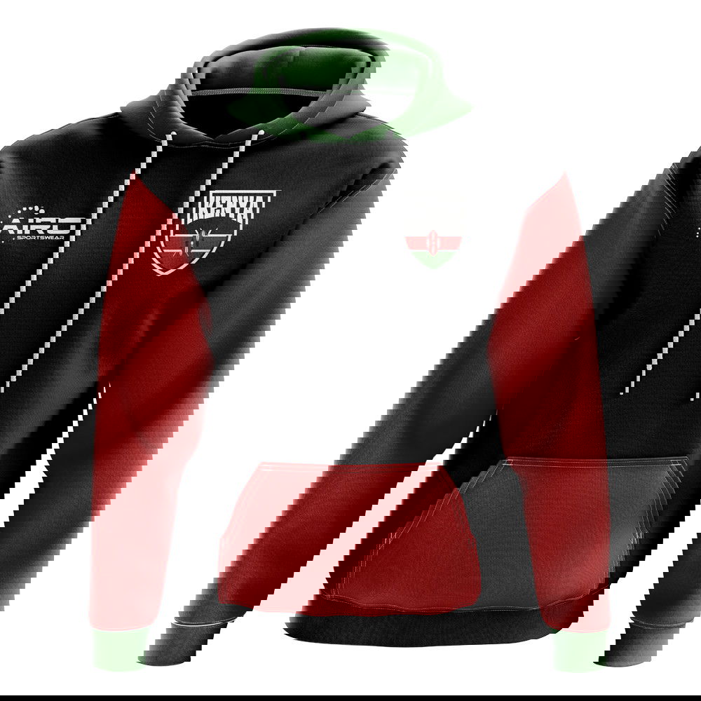 Kenya Concept Country Football Hoody (Black)