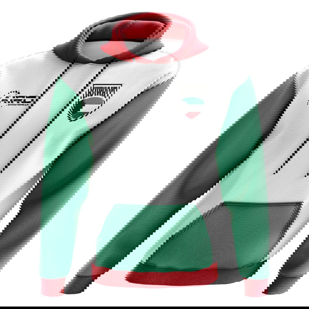 Kuwait Concept Country Football Hoody (White)