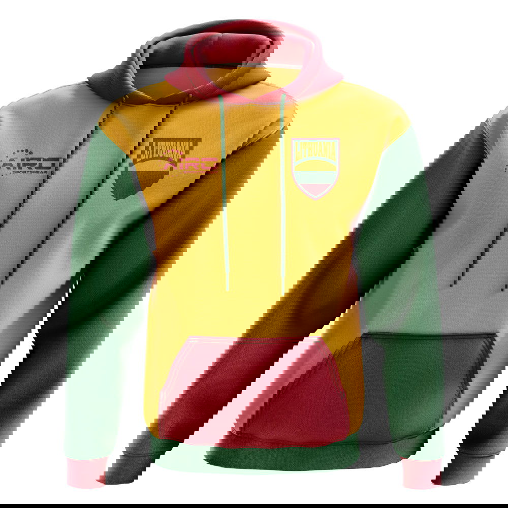 Lithuania Concept Country Football Hoody (Yellow)