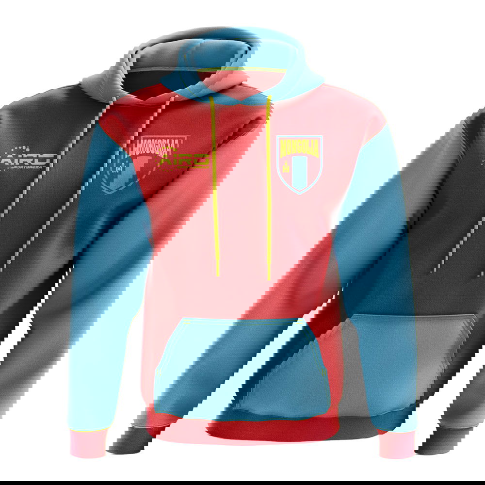 Mongolia Concept Country Football Hoody (Red)