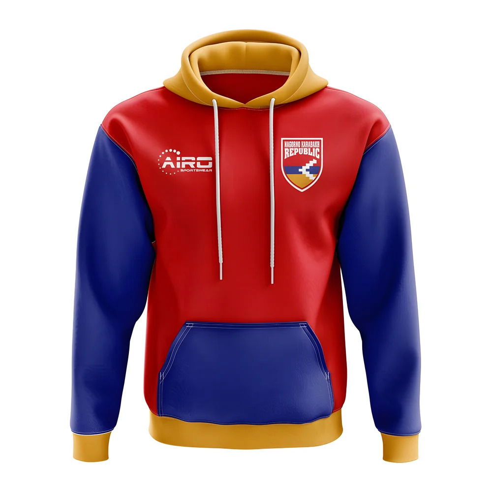 Nagorno Karabakh Republic Concept Country Football Hoody (Red)