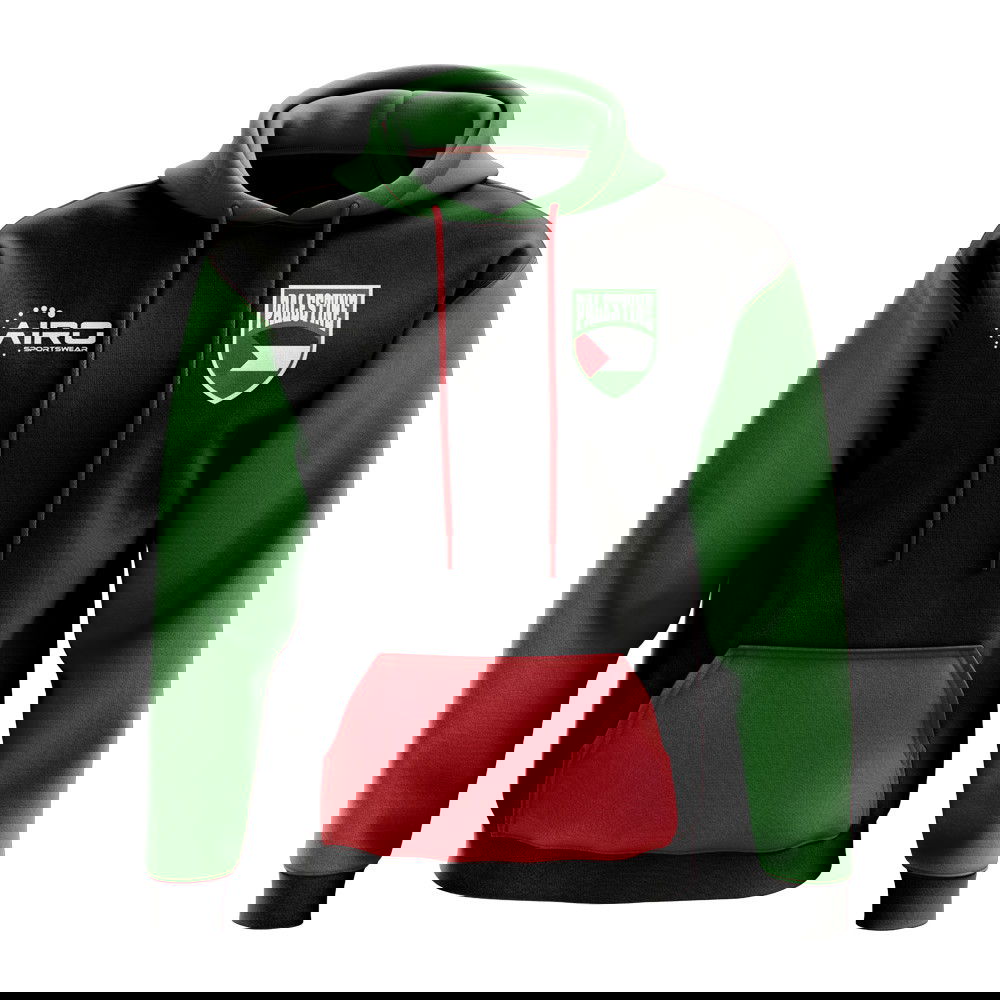 Palestine Concept Country Football Hoody (Black)