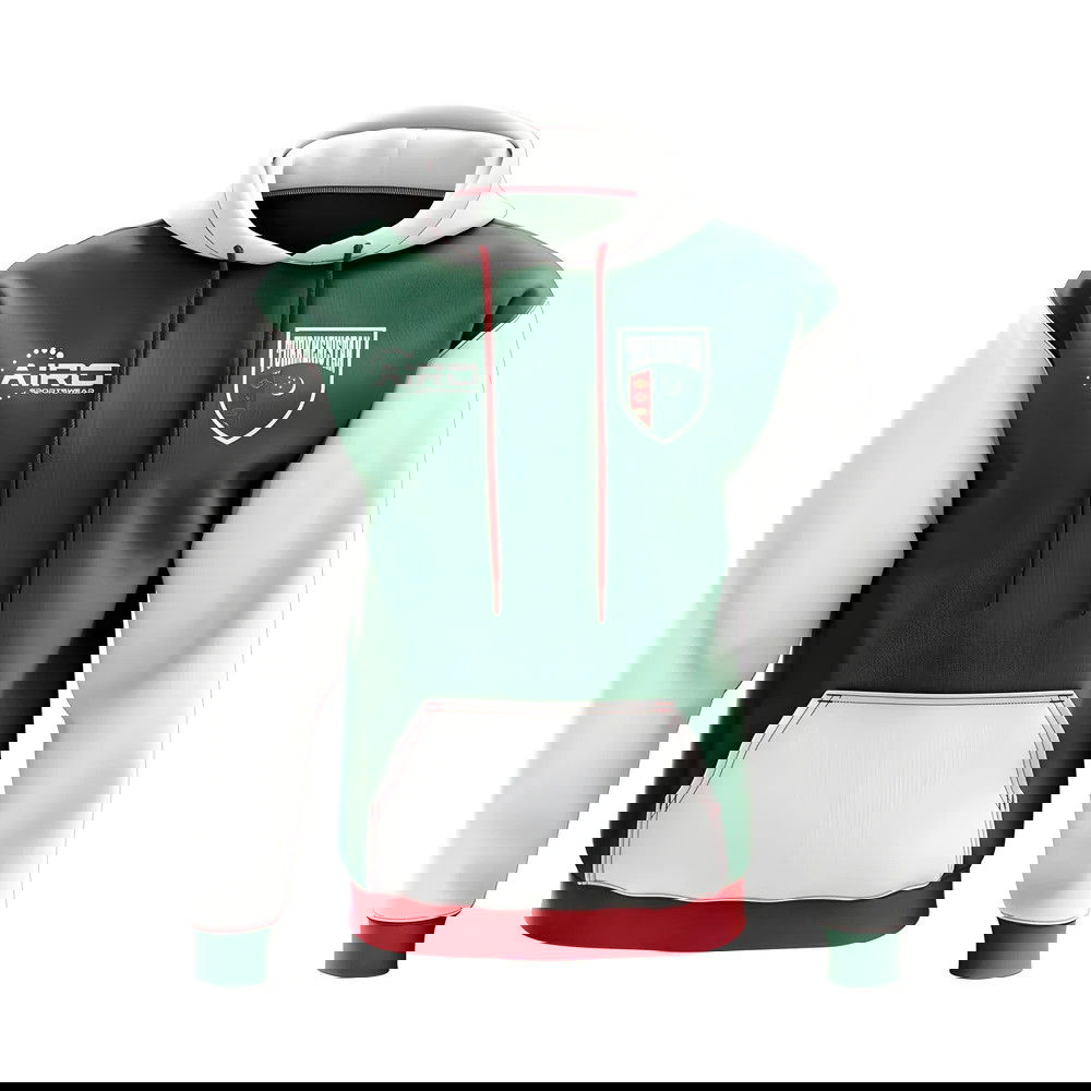 Turkmenistan Concept Country Football Hoody (Green)