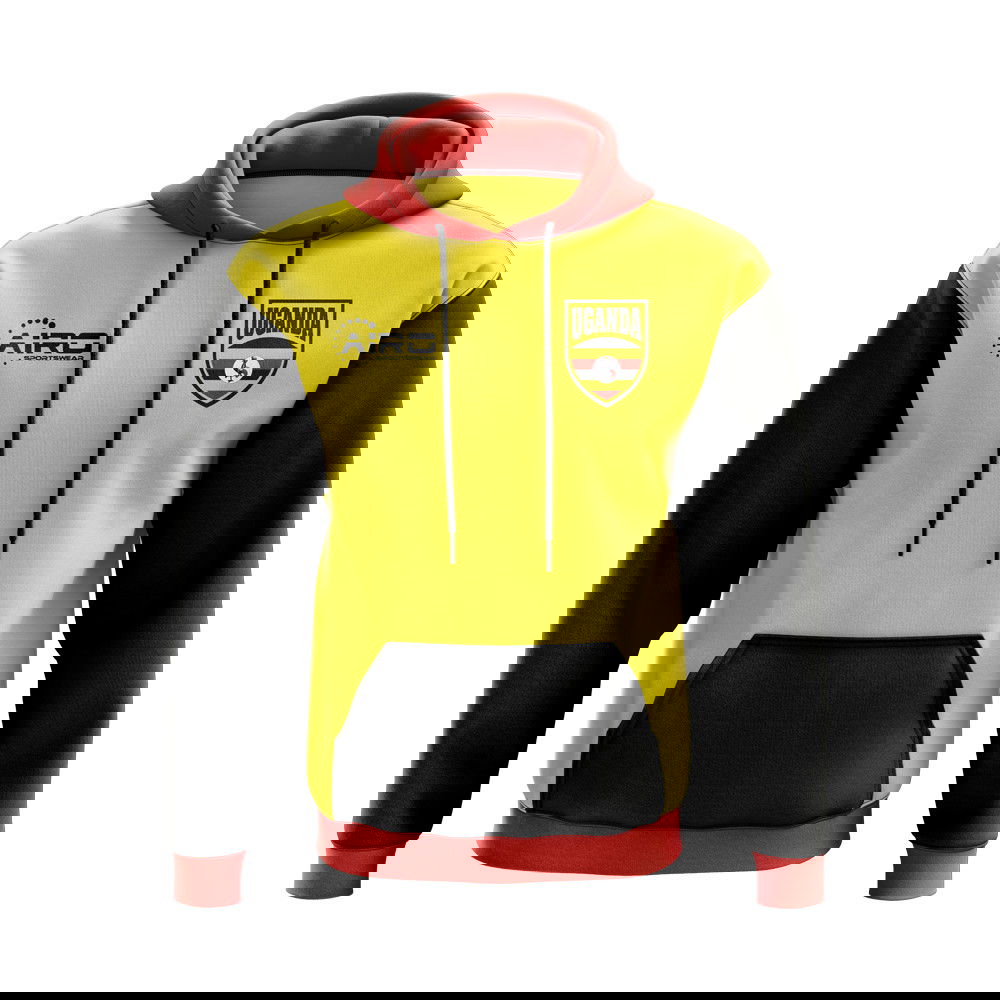 Uganda Concept Country Football Hoody (Yellow)