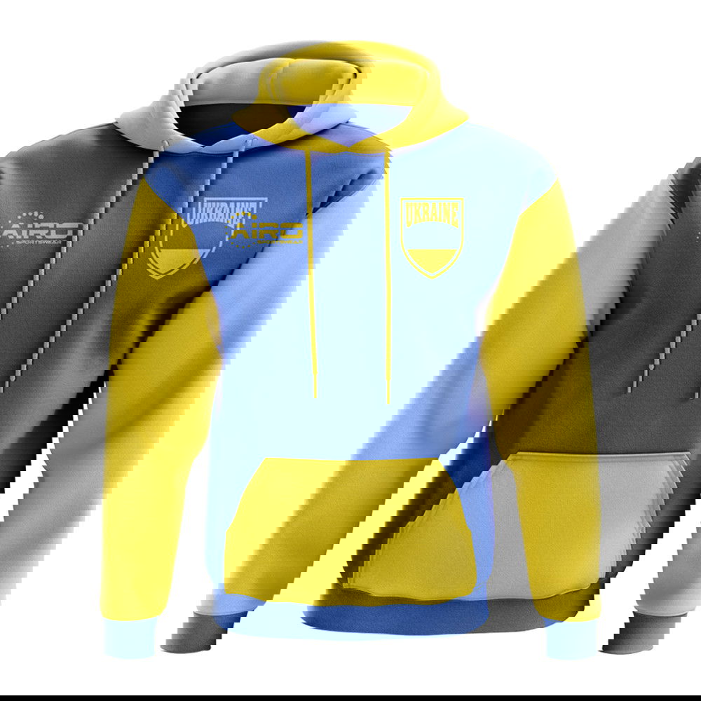 Ukraine Concept Country Football Hoody (Blue)