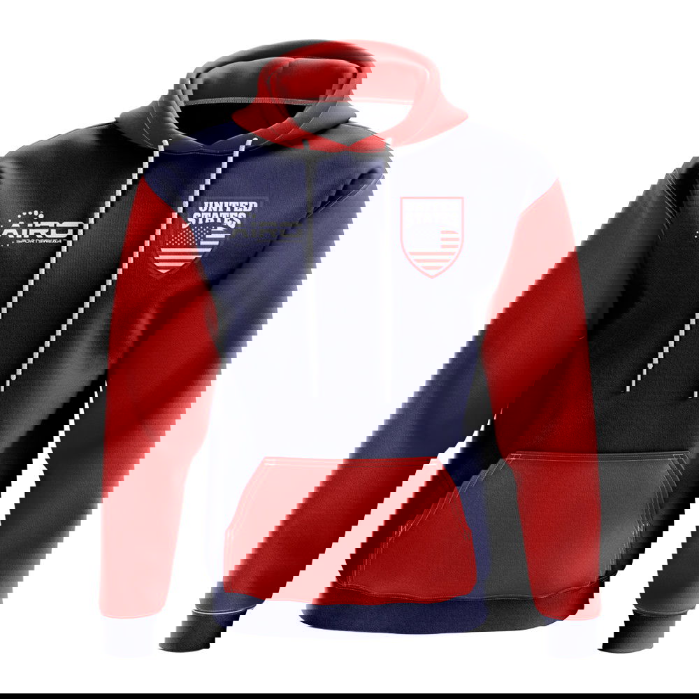 United States Concept Country Football Hoody (Navy)