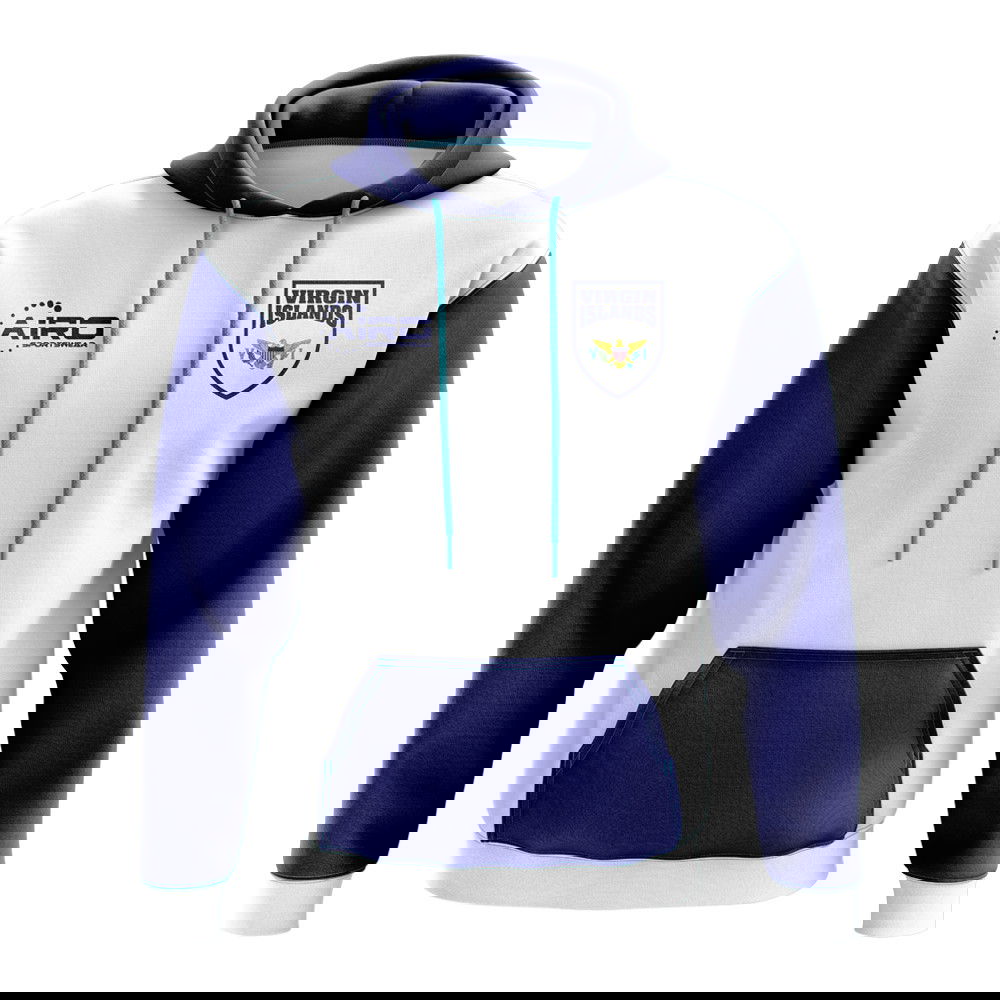 Virgin Islands Concept Country Football Hoody (White)