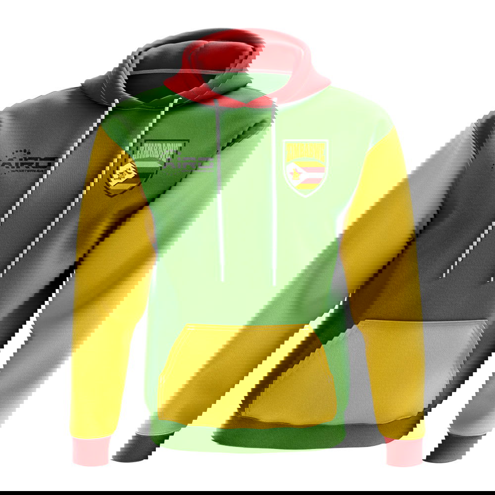 Zimbabwe Concept Country Football Hoody (Green)