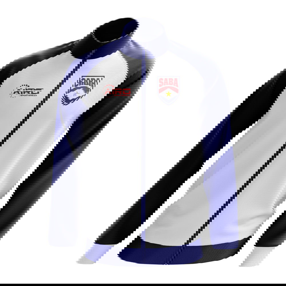 Saba Concept Football Track Jacket (White) - Kids