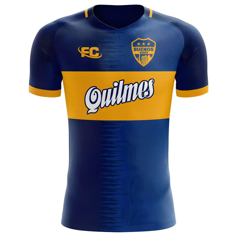 2018-2019 Boca Juniors Fans Culture Home Concept Shirt