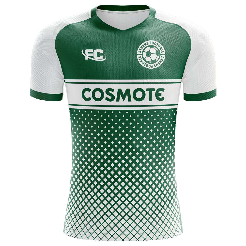 2018-2019 Panathinaikos Fans Culture Home Concept Shirt - Womens