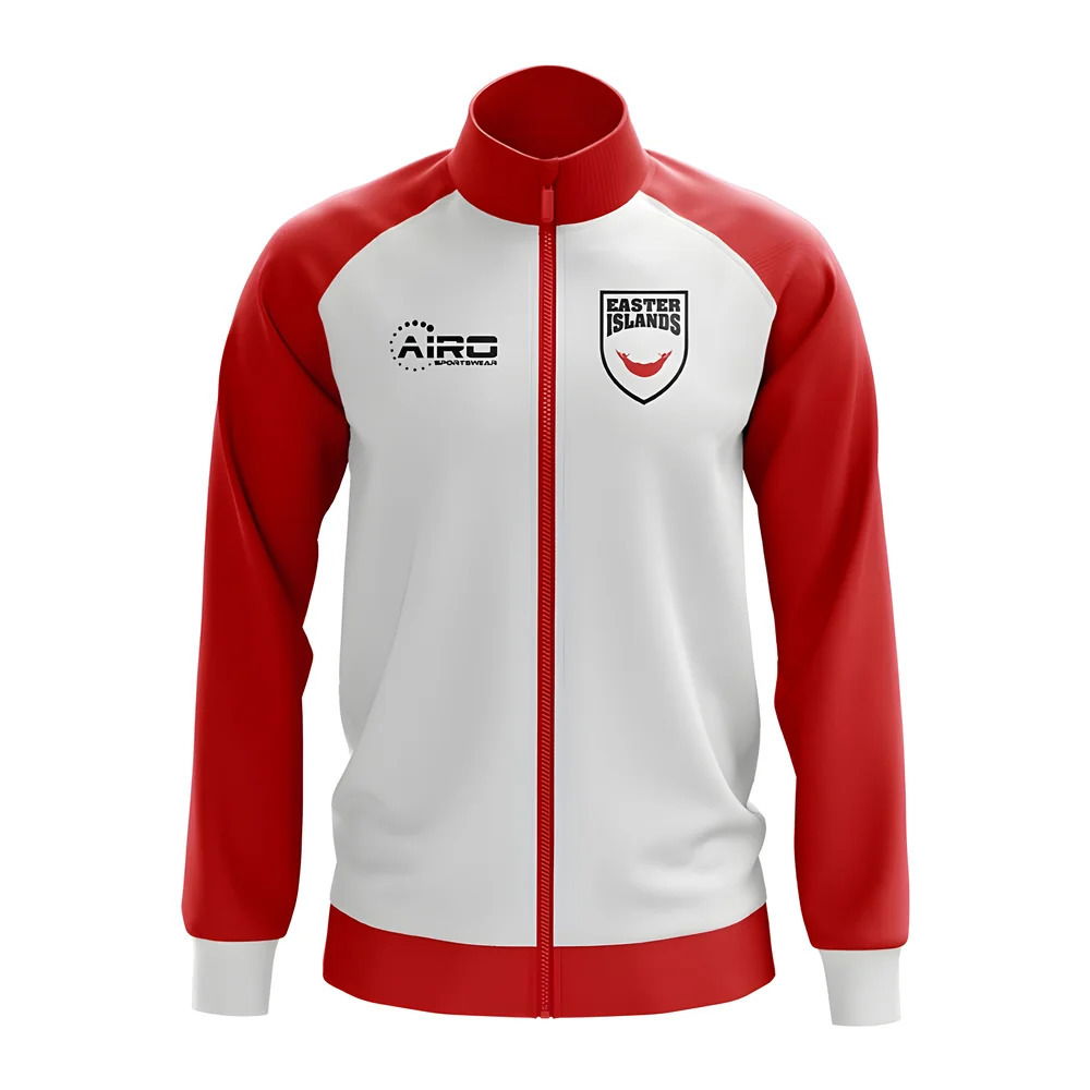 Easter Islands Concept Football Track Jacket (White)