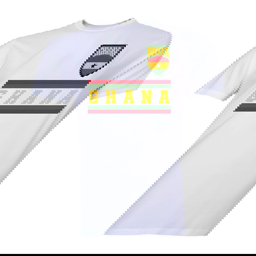 Ghana Core Football Country T-Shirt (White)