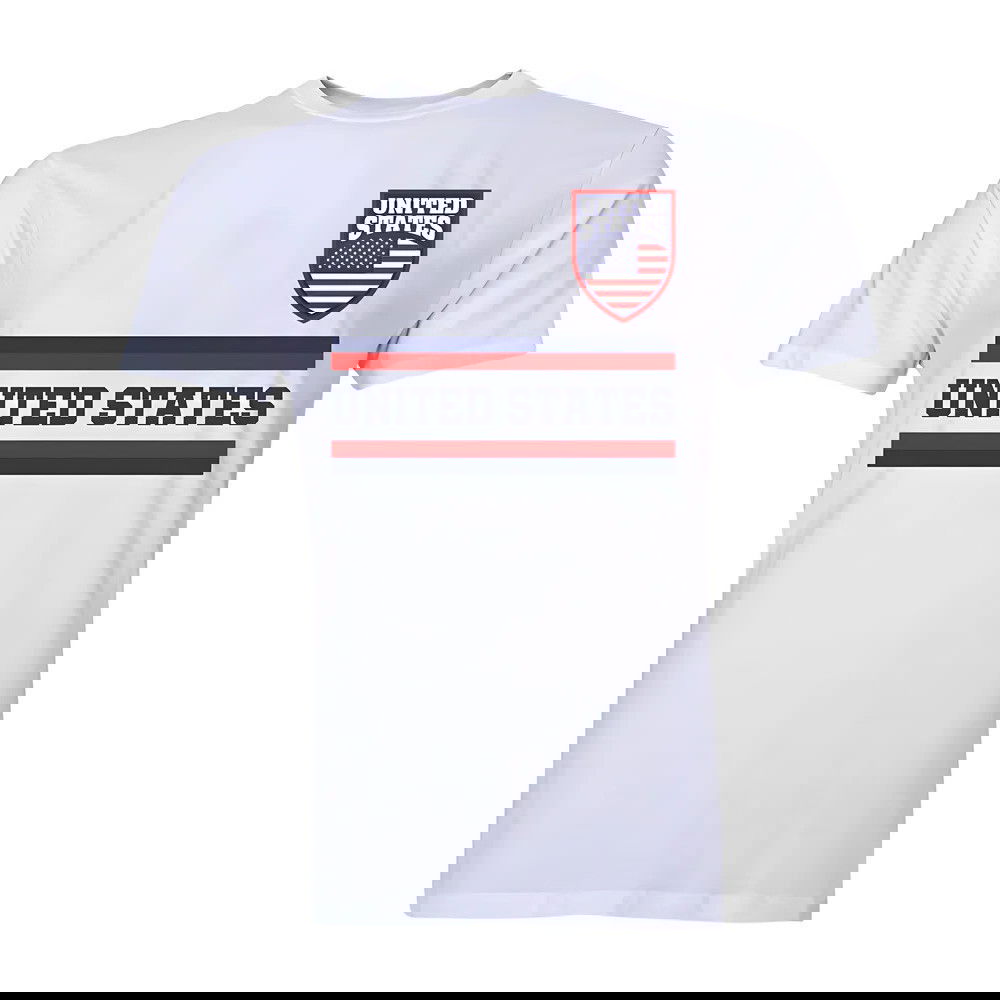 United States Core Football Country T-Shirt (White)