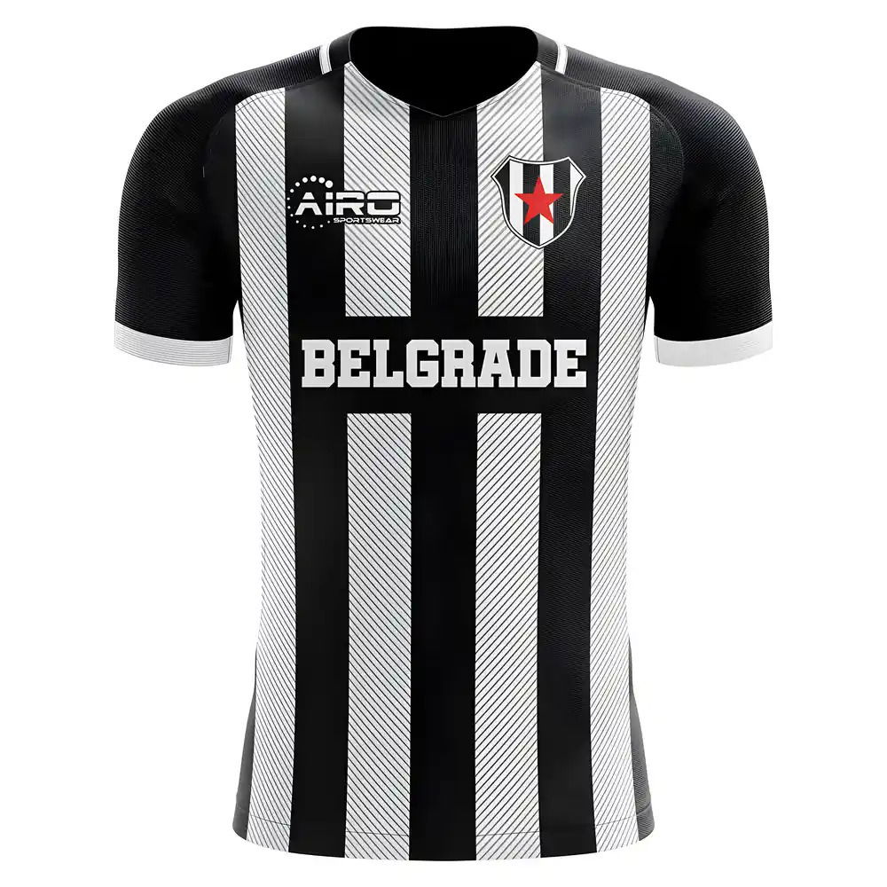 2025-2026 Partizan Belgrade Home Concept Football Shirt