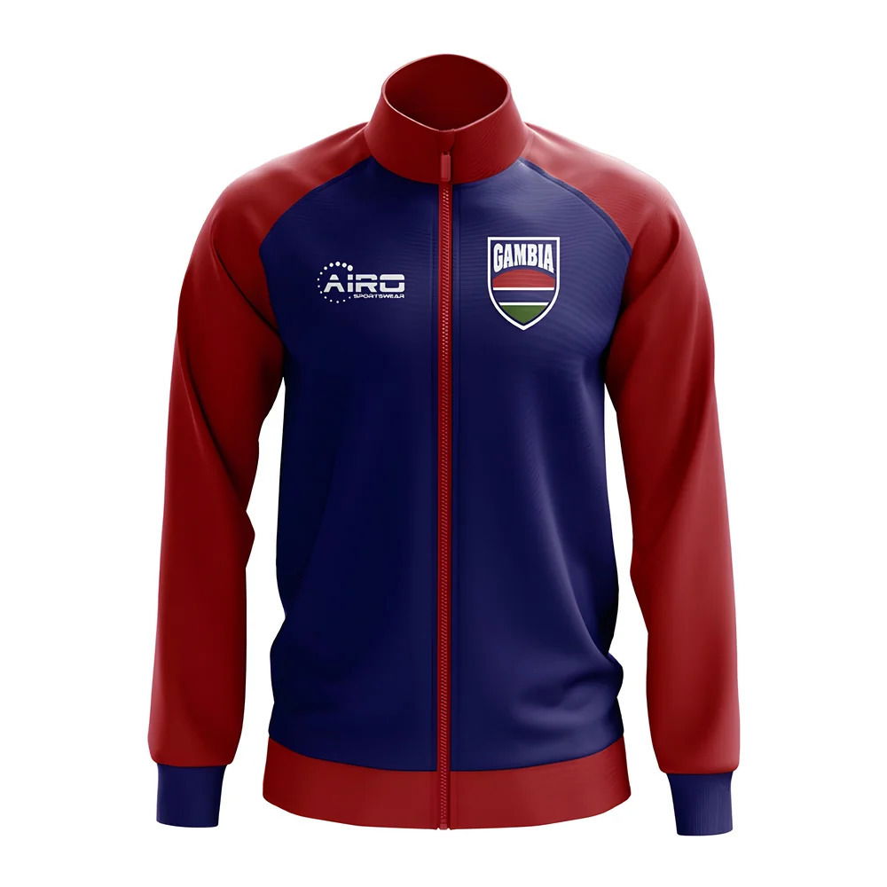Gambia Concept Football Track Jacket (Blue)