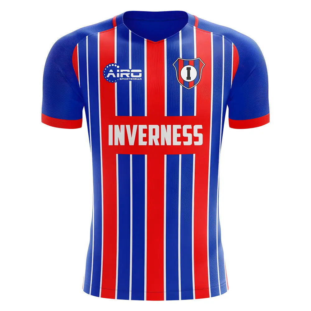 2025-2026 Inverness Home Concept Football Shirt