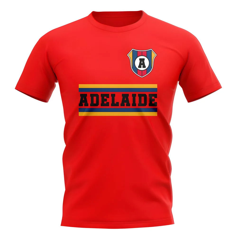 Adelaide United Core Football Club T-Shirt (Red)
