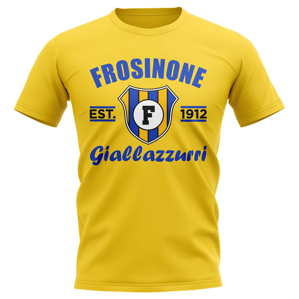 Frosinone Established Football T-Shirt (Yellow)