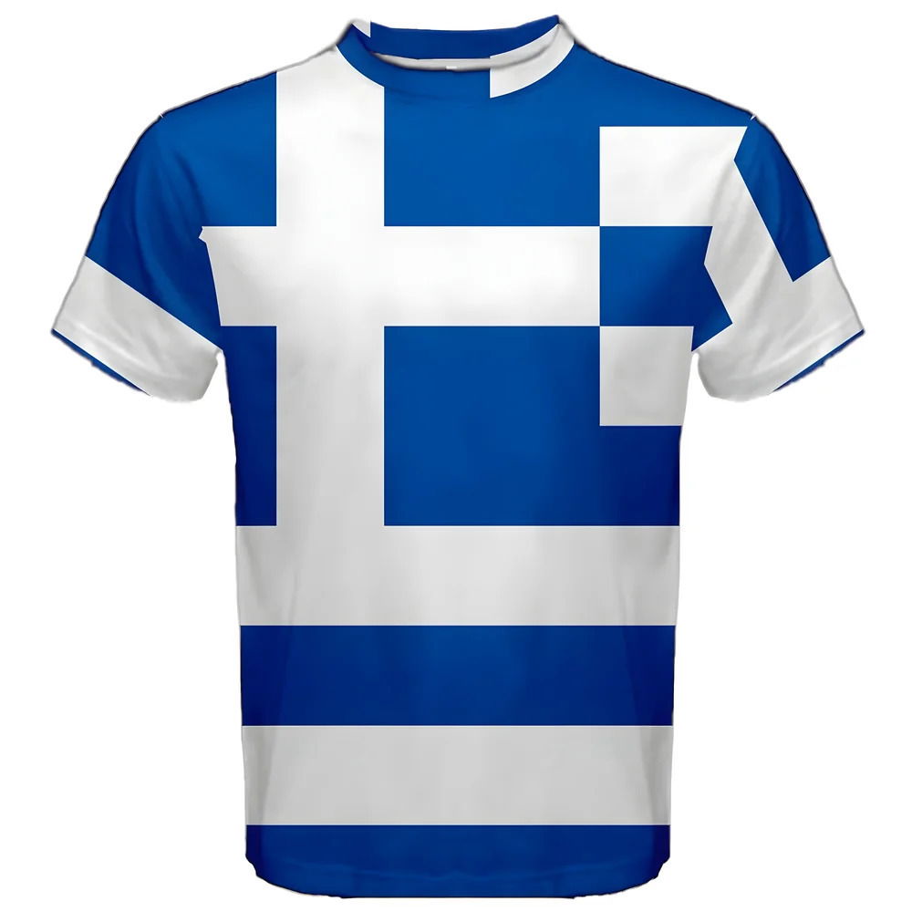 Greece Greek Flag Sublimated Sports Jersey