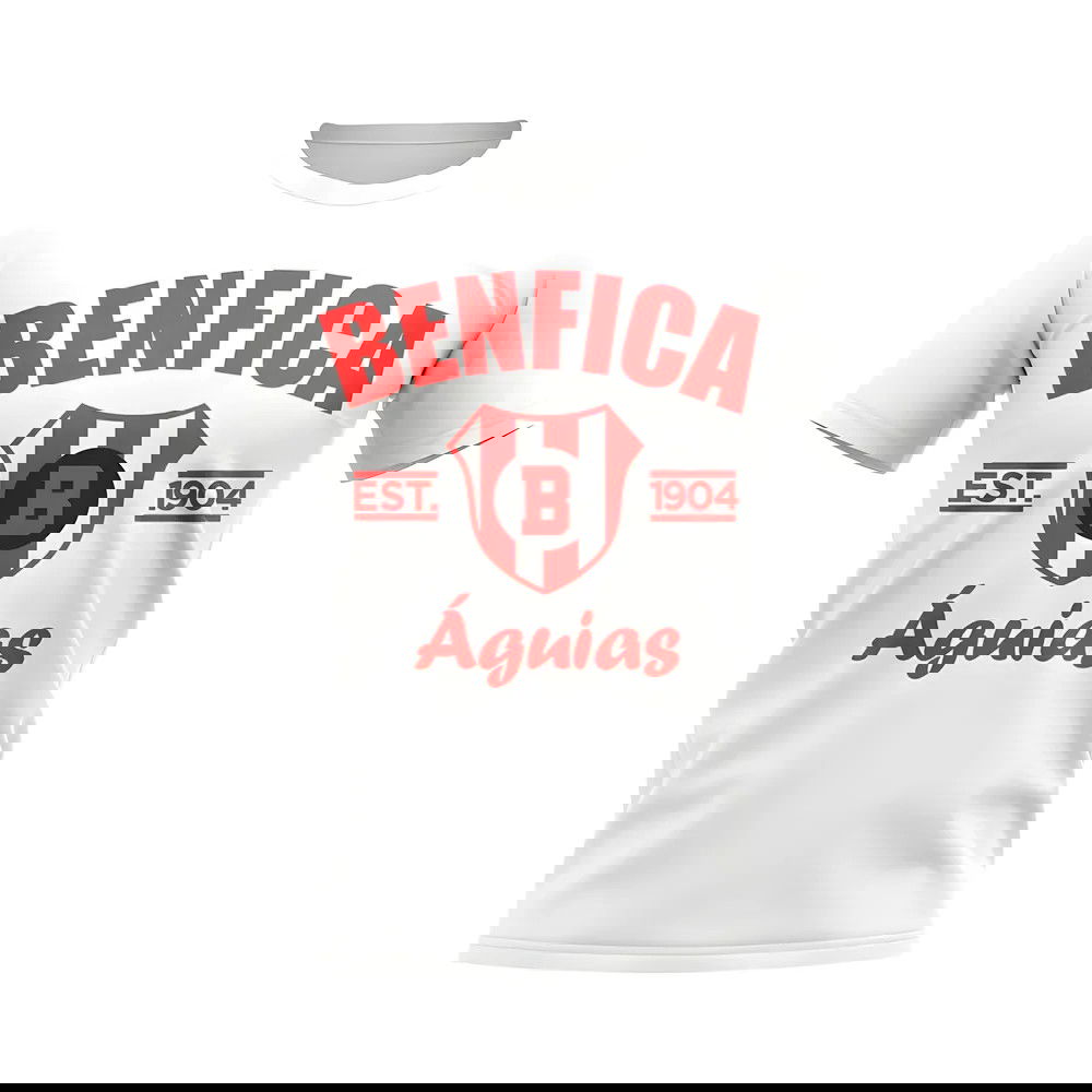 Benfica Established Football T-Shirt (White)