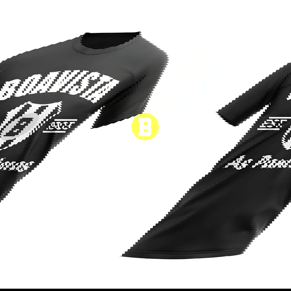 Boavista Established Football T-Shirt (Black)