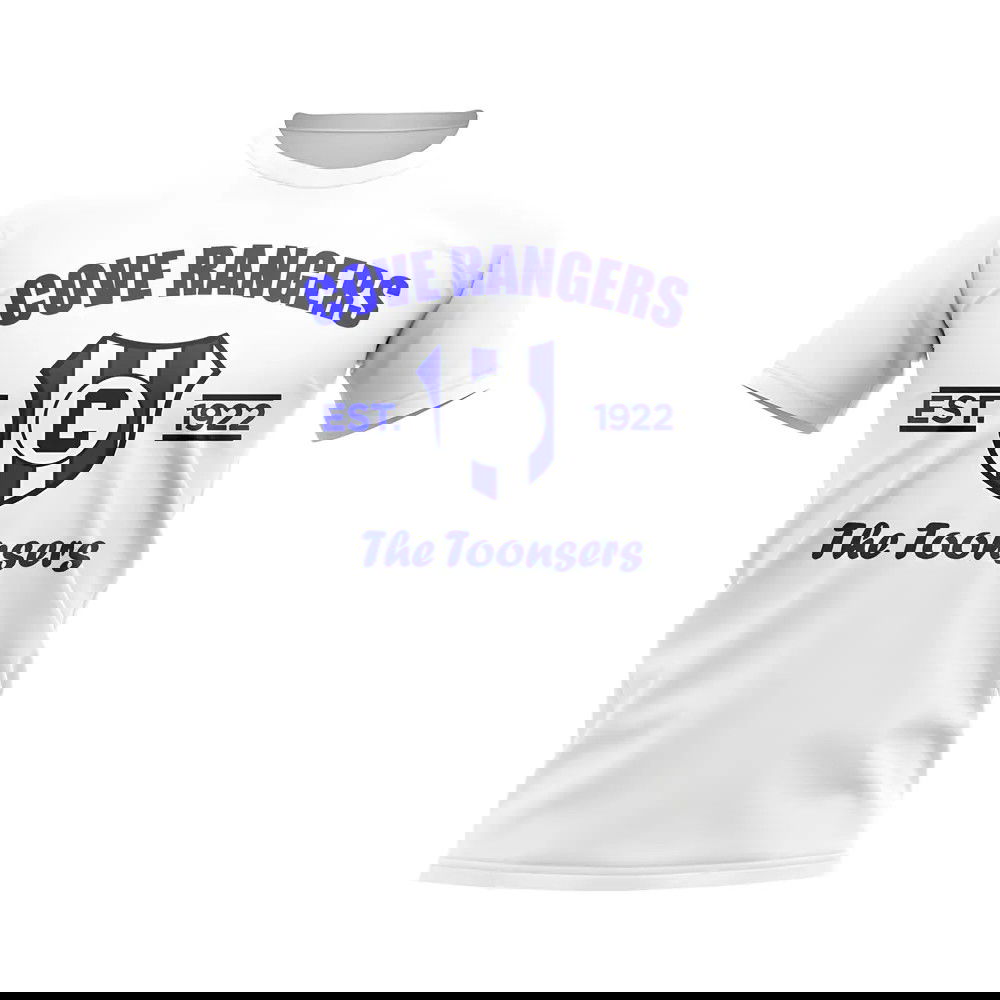 Cove Rangers Established Football T-Shirt (White)