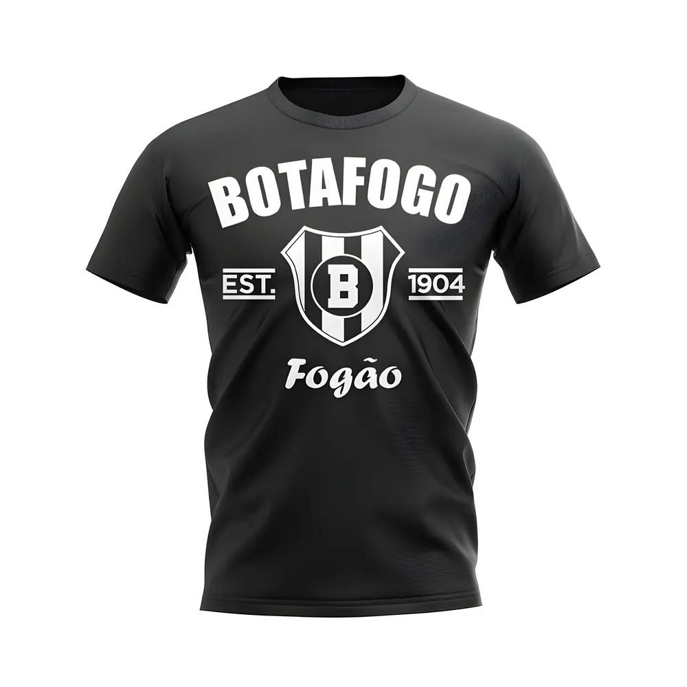 Botafogo Established Football T-Shirt (Black)