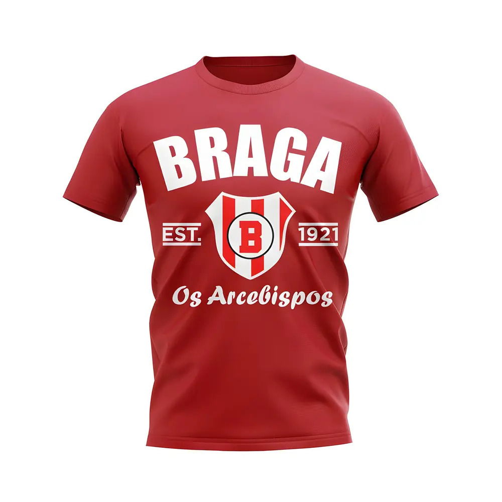 Sporting Braga Established Football T-Shirt (Red)