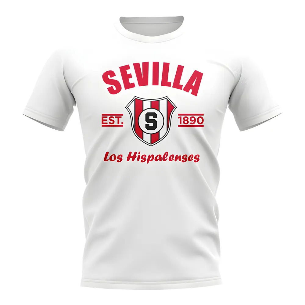 Seville Established Football T-Shirt (White)