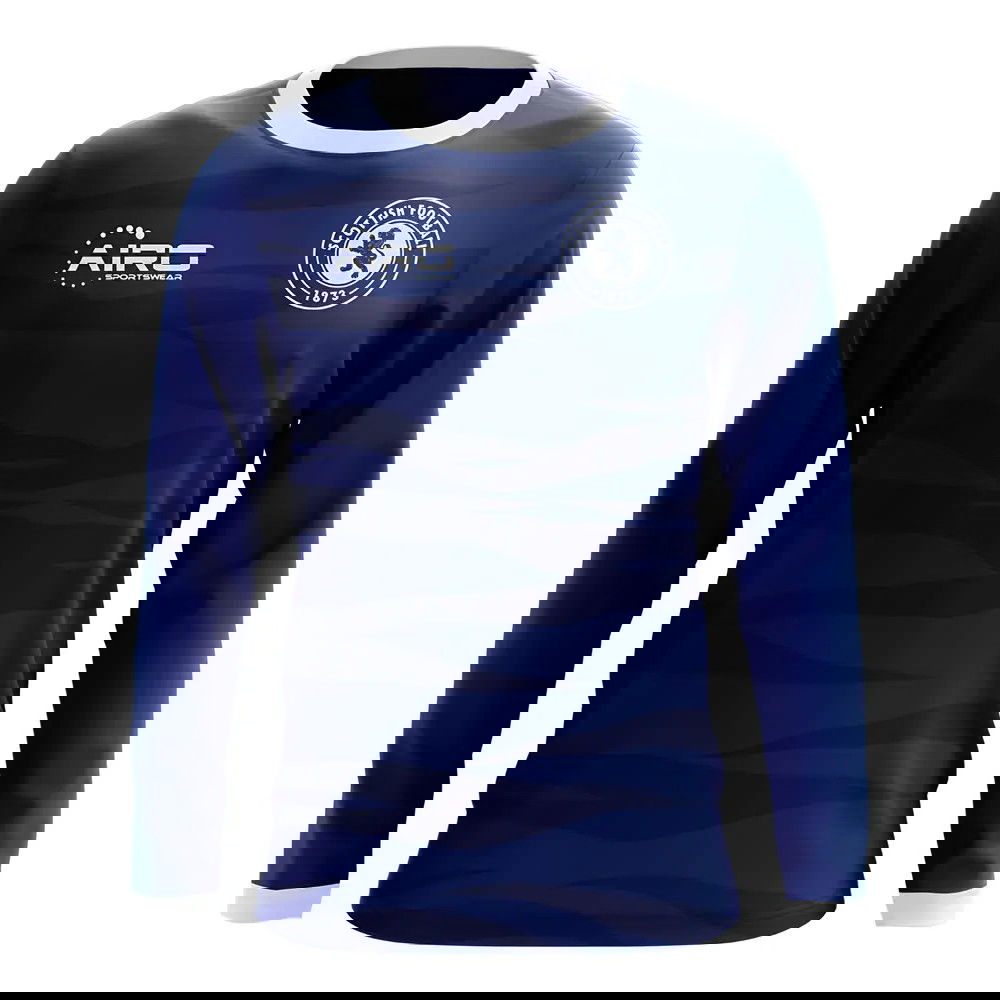 2025-2026 Scotland Long Sleeve Home Concept Football Shirt