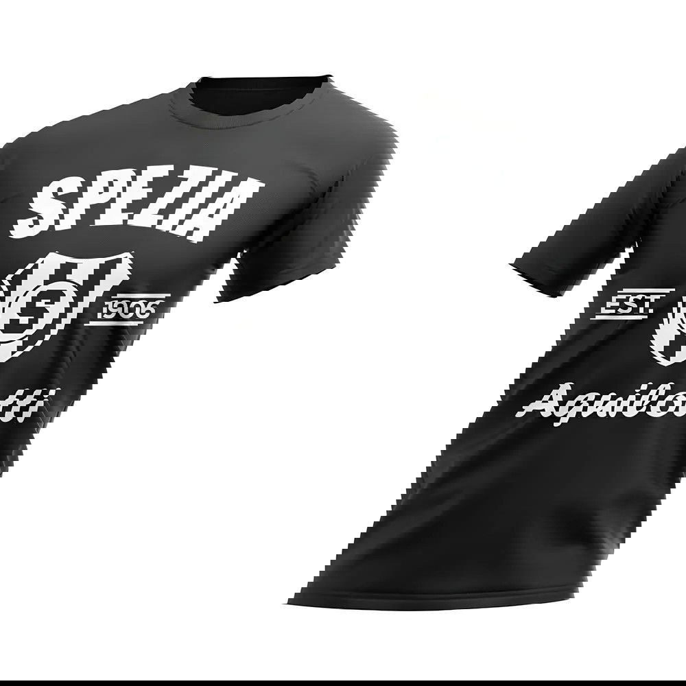 Spezia Established Football T-Shirt (Black)