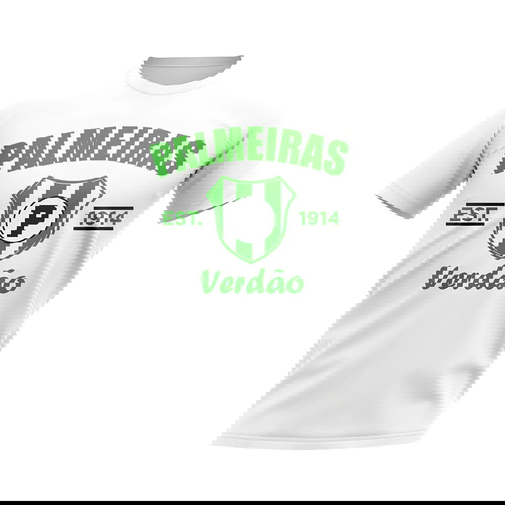 Palmeiras Established Football T-Shirt (White)